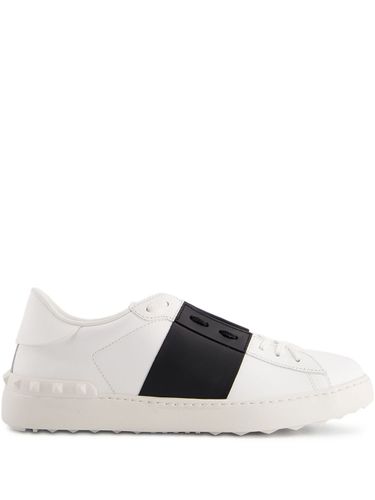 Open Leather Sneakers - Valentino Garavani - Modalova