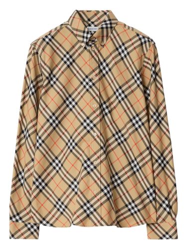 Burberry Check Print Shirt Roan - Burberry - Modalova