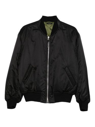 Tom Ford Silk Satin Bomber Jacket - Tom Ford - Modalova