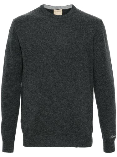 Woolrich Grey Wool Crewneck - Woolrich - Modalova