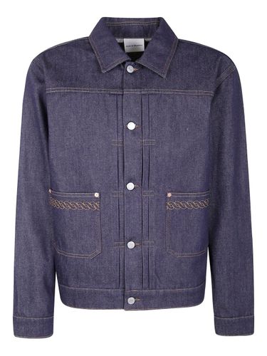 La Veste Denim Brut Jacket - DROLE DE MONSIEUR - Modalova