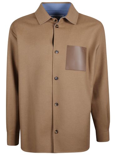 Overcoat With Wool And Cashmere Pocket - Loewe - Modalova