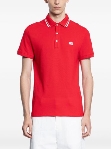 Vlogo Signature Piquet Cotton Polo Shirt - Valentino - Modalova