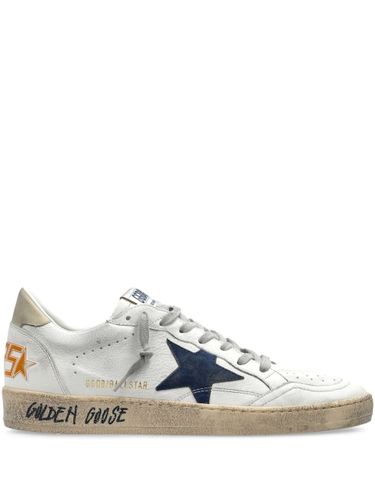 Ball Star Leather Sneakers - Golden Goose - Modalova
