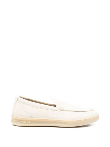 Woolrich Double U Leather Slip-On - Woolrich - Modalova