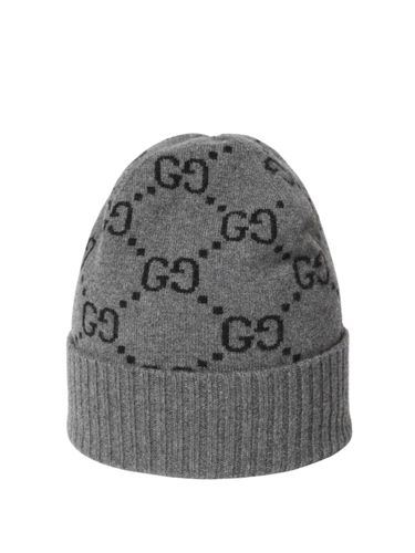 Gucci Gg Cashmere Hat - Gucci - Modalova