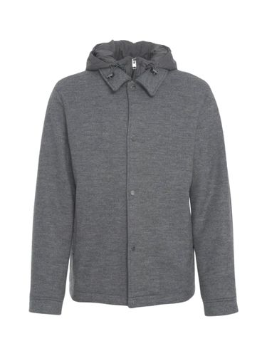 Woolrich Wool Jacket With Hood - Woolrich - Modalova