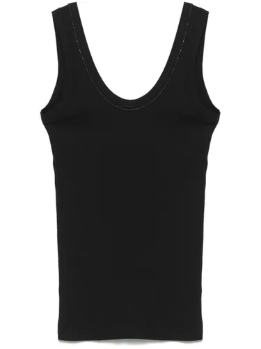 Brunello Cucinelli Cotton Tank Top - Brunello Cucinelli - Modalova