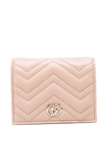Gg Marmont Small Leather Wallet - Gucci - Modalova