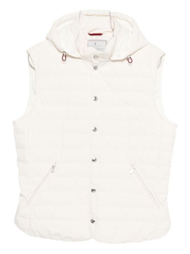Brunello Cucinelli Hooded Down Vest - Brunello Cucinelli - Modalova