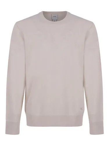 Cashmere Crew Neck Sweater - Calvin Klein - Modalova