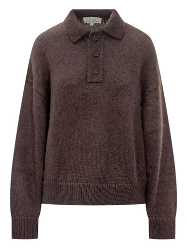 Dune Long-Sleeved Polo Shirt - STUDIO NICHOLSON LTD - Modalova