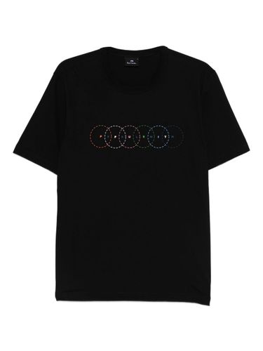Circles Organic Cotton T-Shirt - PS PAUL SMITH - Modalova