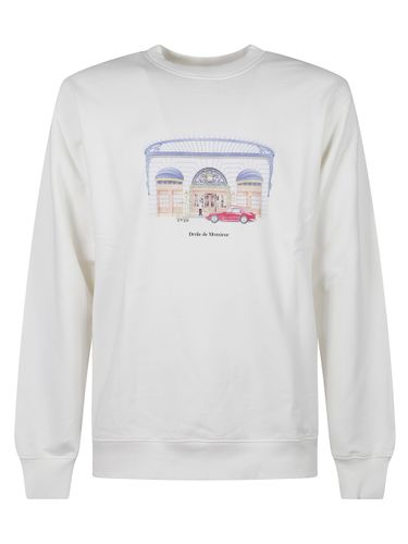 Sweatshirt With Logo - DROLE DE MONSIEUR - Modalova