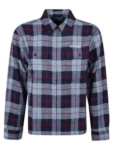 Overshirt Flannel Zip Shirt - AWAKE NY - Modalova