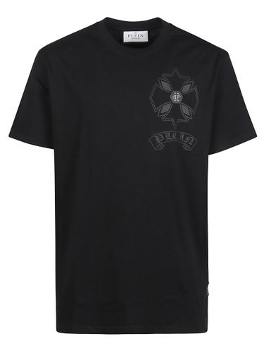 Printed Short Sleeves T-Shirt - Philipp Plein - Modalova
