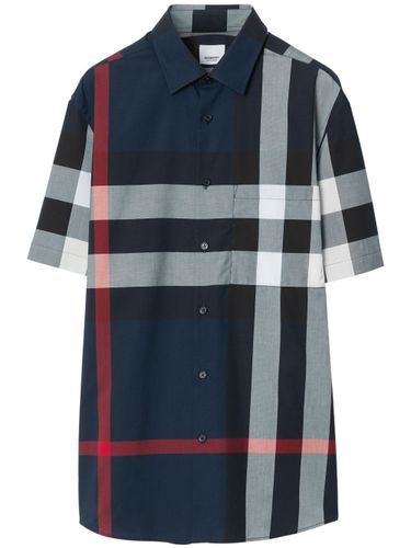 Burberry Check Cotton Shirt - Burberry - Modalova