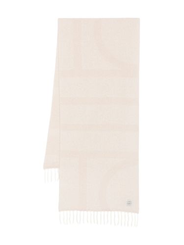 TOTEME Monogram Wool Scarf - TOTEME - Modalova