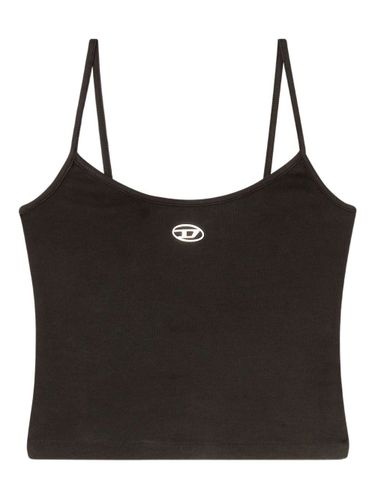Diesel Logo Cotton Tank Top - Diesel - Modalova