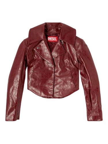 Diesel Faux Leather Jacket - Diesel - Modalova