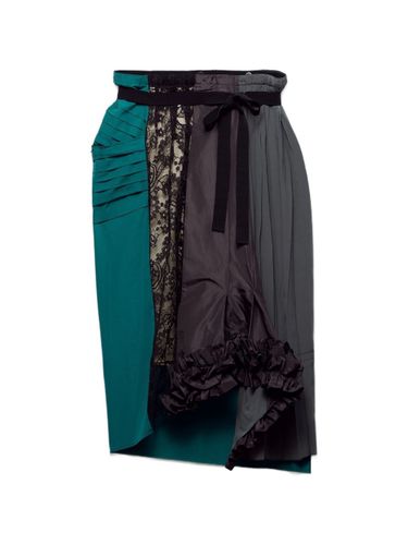 Prada Patchwork Midi Skirt - Prada - Modalova