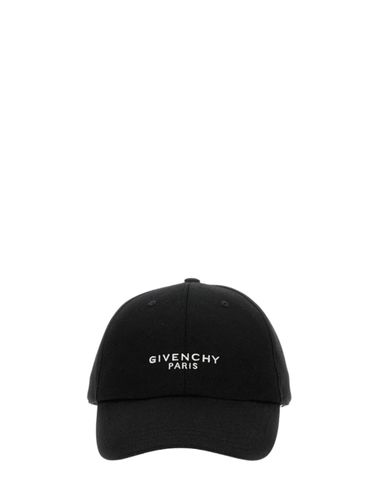 Givenchy Logo Cotton Baseball Cap - Givenchy - Modalova