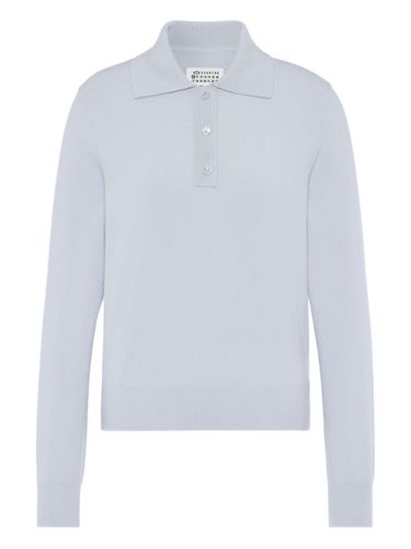Maison Margiela Wool Polo Shirt - Maison Margiela - Modalova