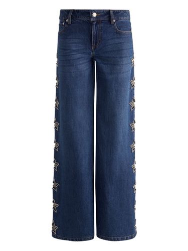 Embellished Baggy Jeans - ALICE+OLIVIA - Modalova