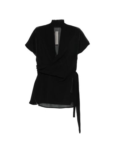Rick Owens Silk Wrap Top - Rick Owens - Modalova