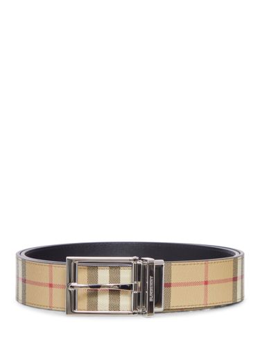 Burberry Check Belt - Burberry - Modalova