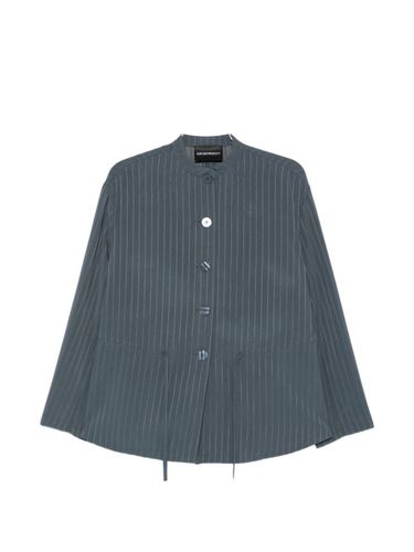 Emporio Armani Pinstriped Jacket - Emporio Armani - Modalova