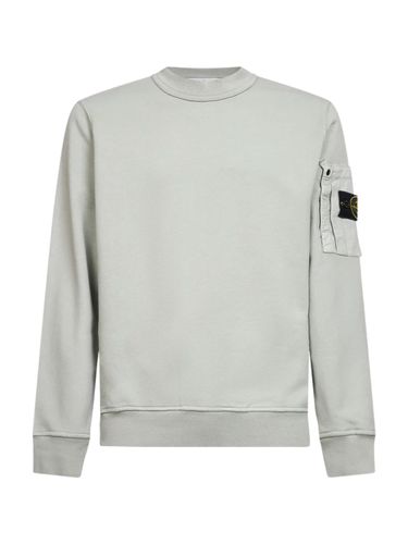 Crew Neck Sweater With Logo - Stone Island - Modalova