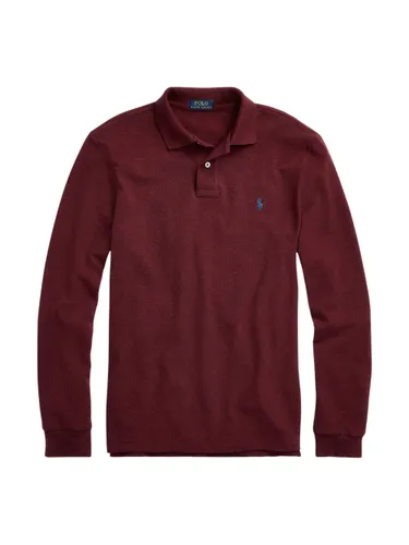 Long-Sleeved Polo Shirt With Logo - POLO RALPH LAUREN - Modalova
