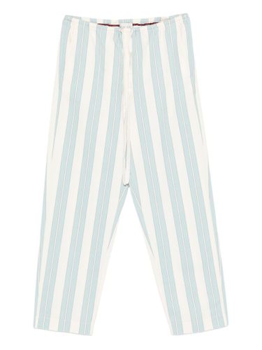 Striped Drawstring Trousers - Forte Forte - Modalova