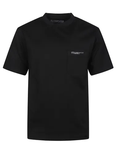 T-Shirt With Pocket - MASSIMO OSTI STUDIO - Modalova