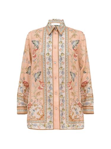 Zimmermann Roselight Silk Shirt - Zimmermann - Modalova