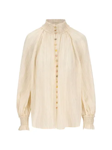 Aster Cotton And Silk Blouse - Zimmermann - Modalova