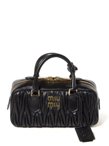 Arcadie Regular Leather Handbag - Miu Miu - Modalova