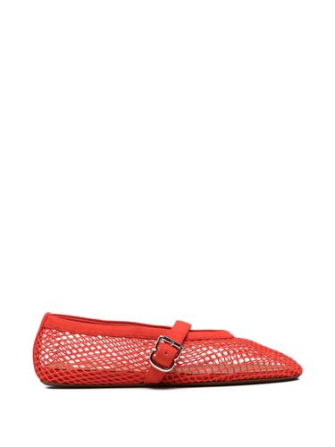 Alaïa Fishnet Ballet Flats - Alaïa - Modalova