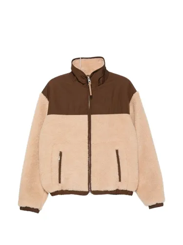 Ami Paris Wool Blend Blouson Jacket - Ami Paris - Modalova