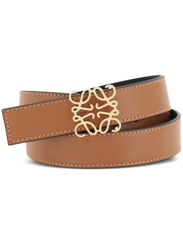 Loewe Anagram Leather Belt - Loewe - Modalova