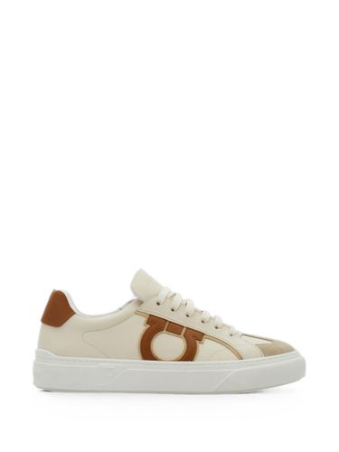 Ferragamo Leather Sneakers - Ferragamo - Modalova