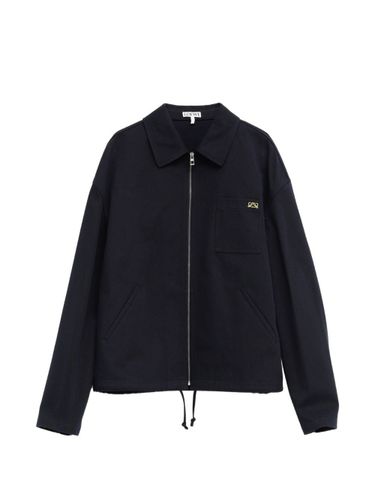 Logo-Embroidered Zip-Up Jacket - Loewe - Modalova