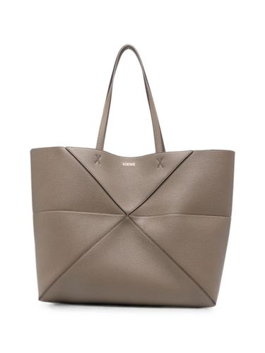 Puzzle Fold Large Leather Tote - Loewe - Modalova