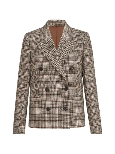 Wool Double-Breasted Jacket - Brunello Cucinelli - Modalova