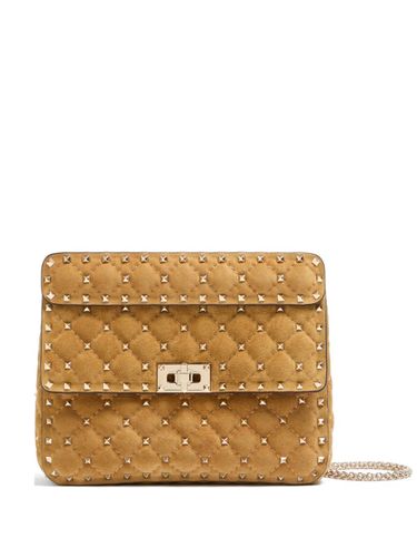 Rockstud Spike Medium Leather Shoulder Bag - Valentino Garavani - Modalova