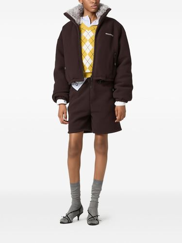 Miu Miu Fleece Down Jacket - Miu Miu - Modalova