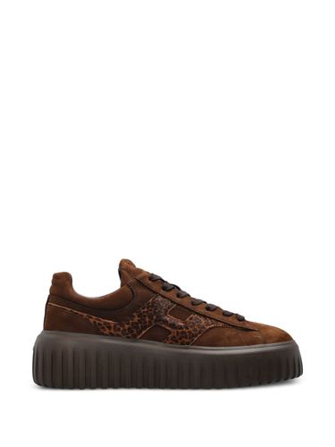 Hogan H-Stripes Leather Sneakers - Hogan - Modalova