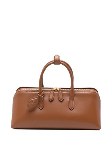 Alaïa Delta Small Leather Handbag - Alaïa - Modalova