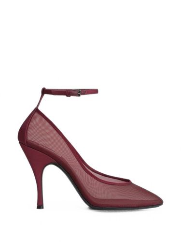 Alaïa Net Leather Pumps - Alaïa - Modalova